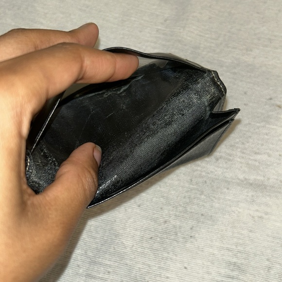 Christian Dior card brown leather slim/cards wallet unisex - Picture 5 of 10